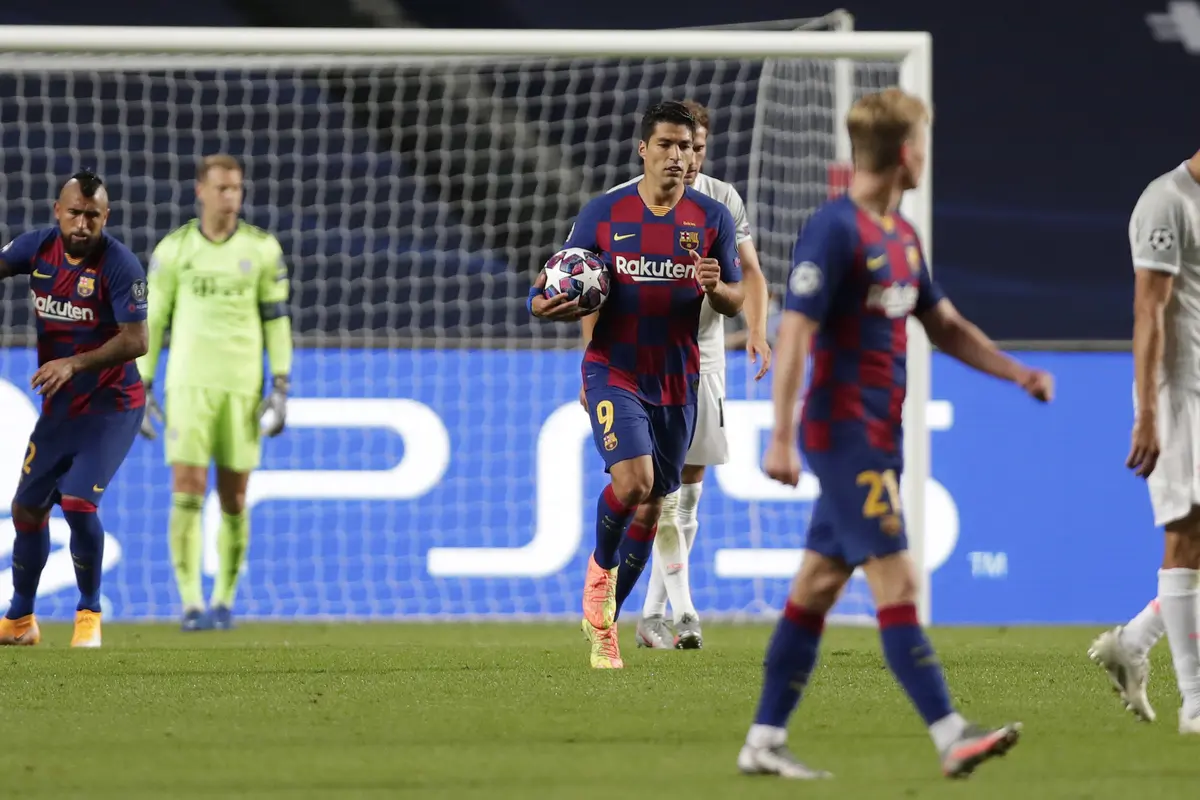 FOTO: Bayern Munchen Bantai Barcelona 8-2