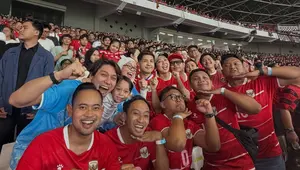 Timnas Indonesia Juara, Potret Para Artis Nonton Langsung di GBK