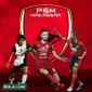 PSM Makassar - Syamsul Chaeruddin, Marc Klok, M Rahmat (Bola.com/Adreanus Titus)