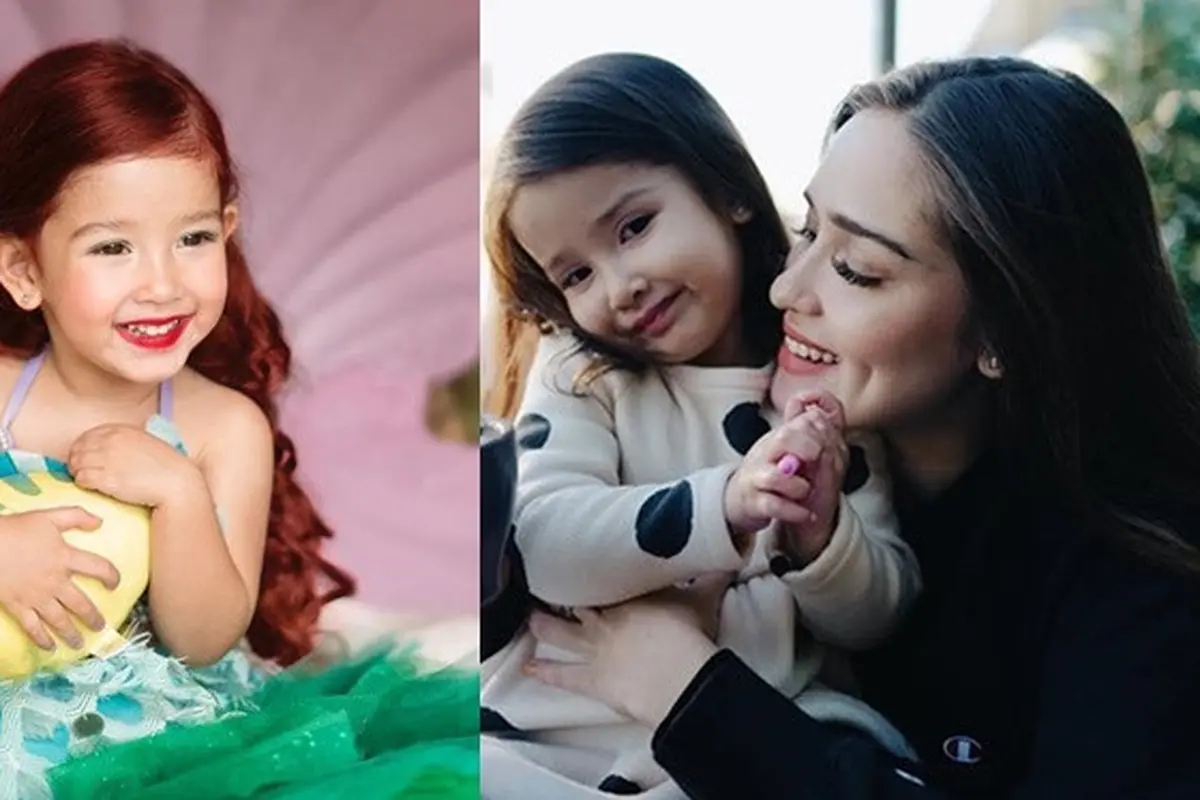 6 Potret Menggemaskan Sera, Putri Yasmine Wildblood Jadi Ariel Little Mermaid