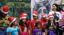 Kegiatan tersebut kemudian dilanjutkan dengan penampilan-penampilan dari para anak-anak. (Bola.com/Bagaskara Lazuardi)