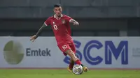 Pemain Timnas Indonesia, Stefano Lilipaly saat menghadapi Burundi pada laga pertama persahabatan FIFA Matchday di Stadion Patriot Candrabhaga, Bekasi, Sabtu (25/3/2023) malam WIB. (Bola.com/Bagaskara Lazuardi)