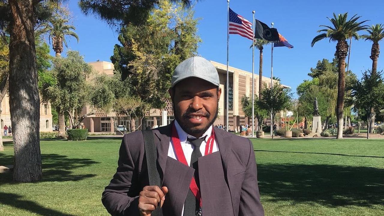 Neas Wanimbo, pemuda 24 tahun asal Wamena.