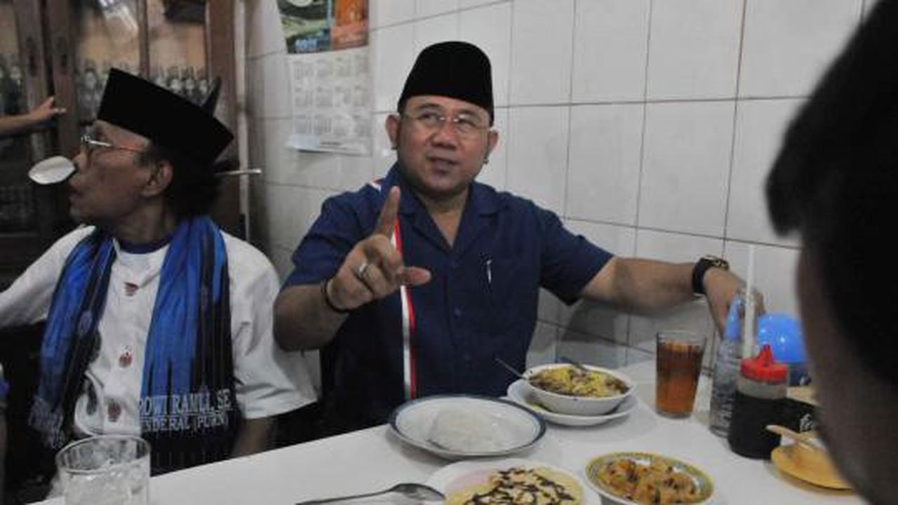 Kampanye Cagub DKI, Nachrowi Ramli di Sawah Besar