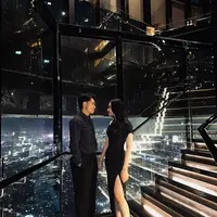 Lihat di sini gaya couple baru Lyodra Ginting dan Randy Martin. [@lyodraginting].