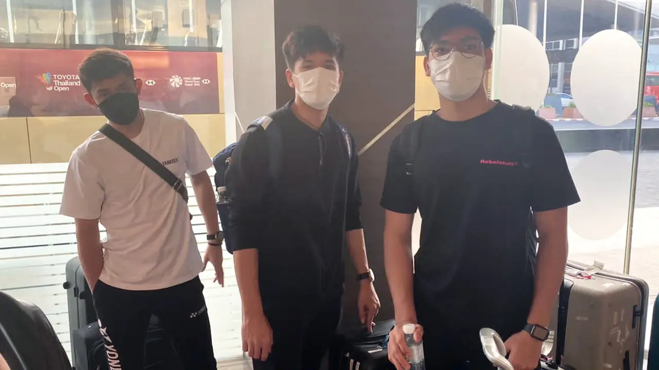 Skuad Bulutangkis Indonesia Pulang ke Tanah Air