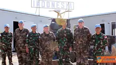 Citizen6, Lebanon: Pasukan perdamaian Indobatt melakukan latihan bersama dengan Pasukan perdamaian Prancis di Lebanon. (Pengirim: Badarudin)