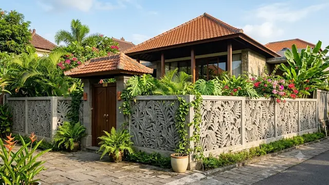Inspirasi Roster Bermotif Daun untuk Rumah Tropis