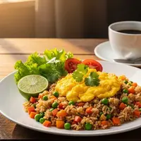 Olahan Nasi Sisa yang Bisa Jadi Sarapan Enak keesokan Hari (AI Generated)
