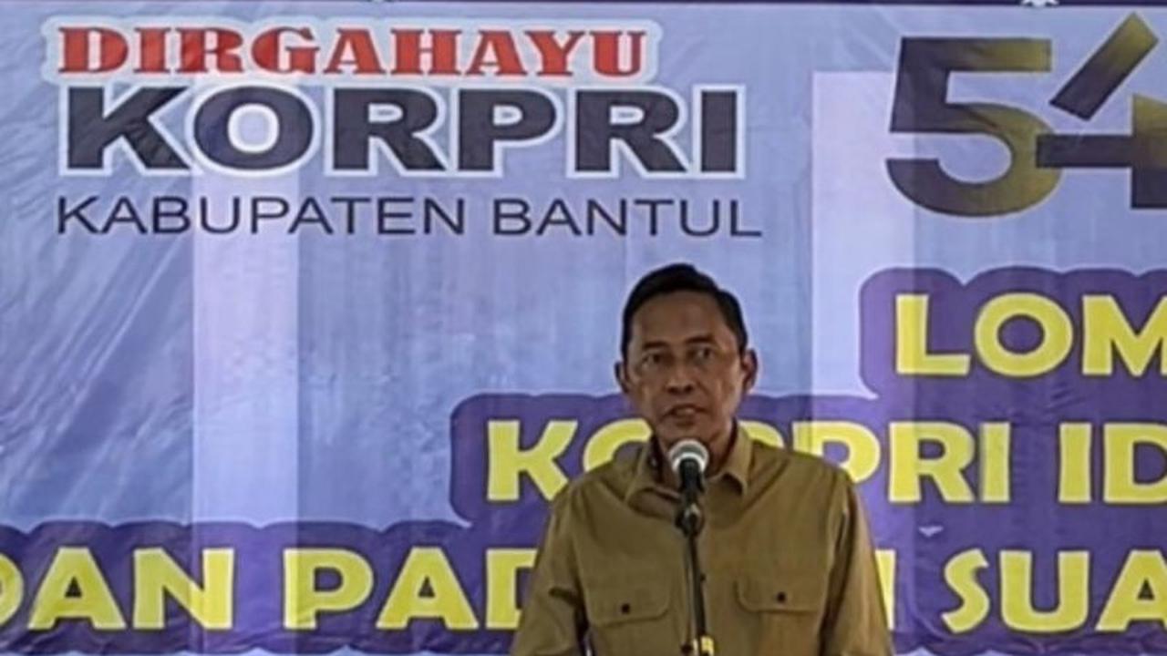 Korpri ke-54: Wabup Bantul Soroti Pentingnya Integritas Kompetensi ASN di Era Pelayanan Modern
