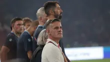 Pelatih Timnas Indonesia, John Herdman mendampingi para pemain asuhannya melawan Singapura dalam laga perdana Grup A FIFA ASEAN Cup 2026 di Stadion Utama Gelora Bung Karno, Jakarta, Jumat (25/9/2026). (KLY/Budy Santoso)