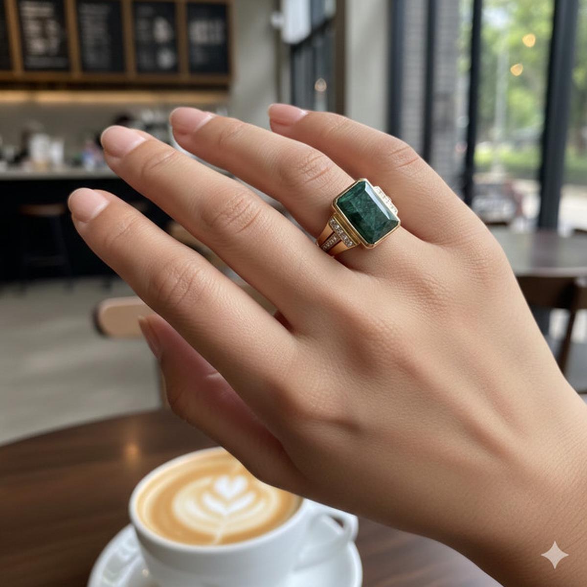 7 Model Cincin Emas Batu Akik Wanita untuk Kesan Elegan dan Berkarakter