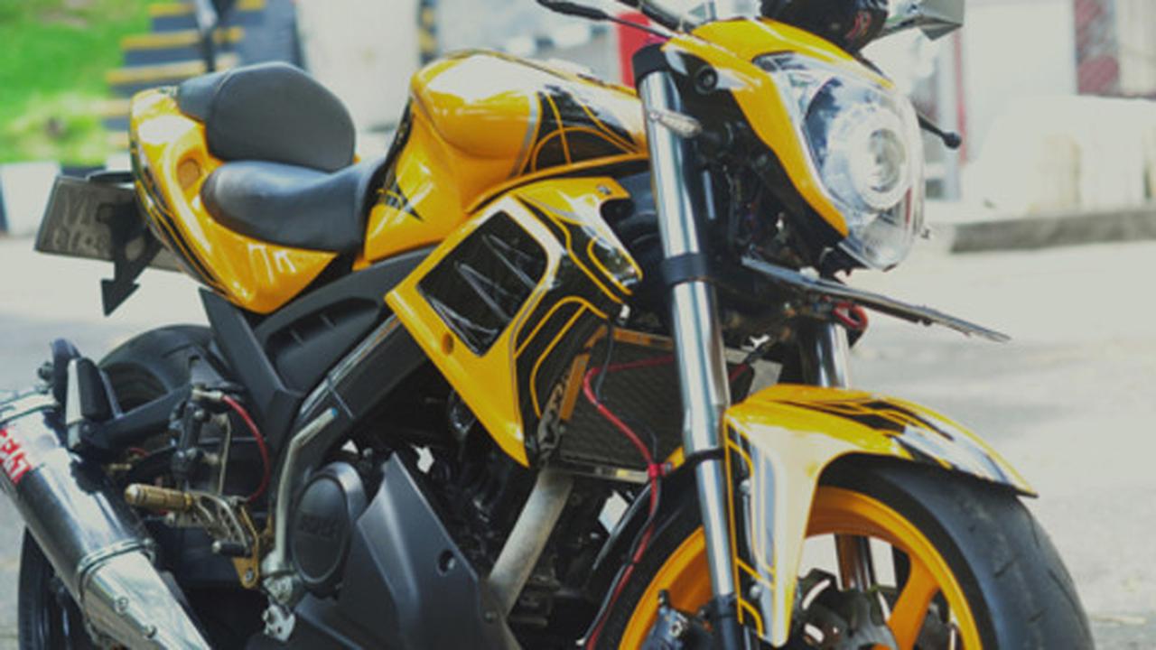Modifikasi Yamaha Vixion (Foto: Dian Wicaksono)
