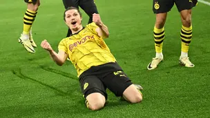 Luapan Kegembiraan Pemain Borussia Dortmund