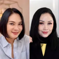 Dian Nitami dan Titi DJ operasi plastik di atas usia 50 tahun. [@bu_deedee/@ti2dj]