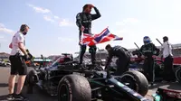 Hasil F1 GP Inggris: Dramatis! Lewis Hamilton Berhasil Raih Podium Juara di Silverstone