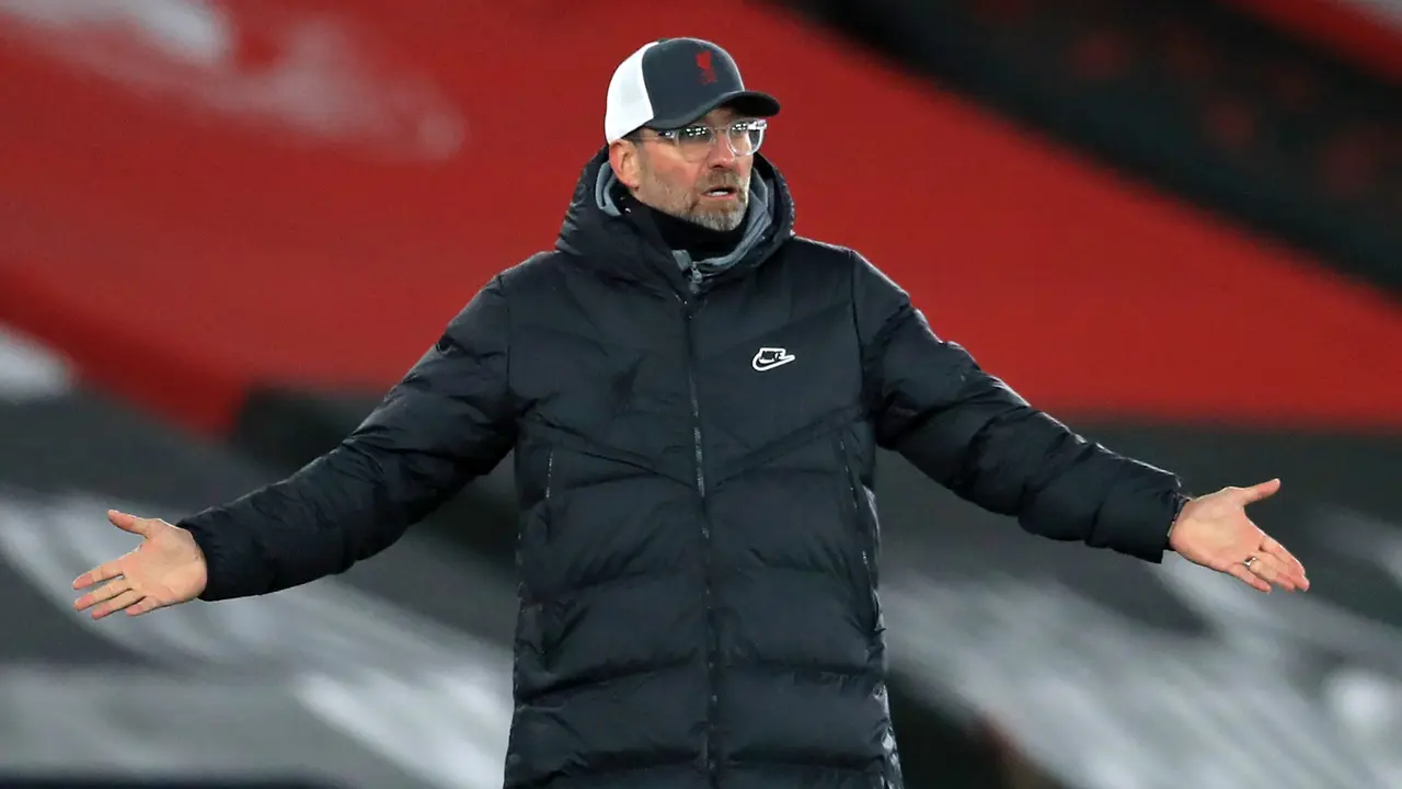 Ragam Ekspresi Jurgen Klopp Saat Liverpool Dikalahkan Southampton