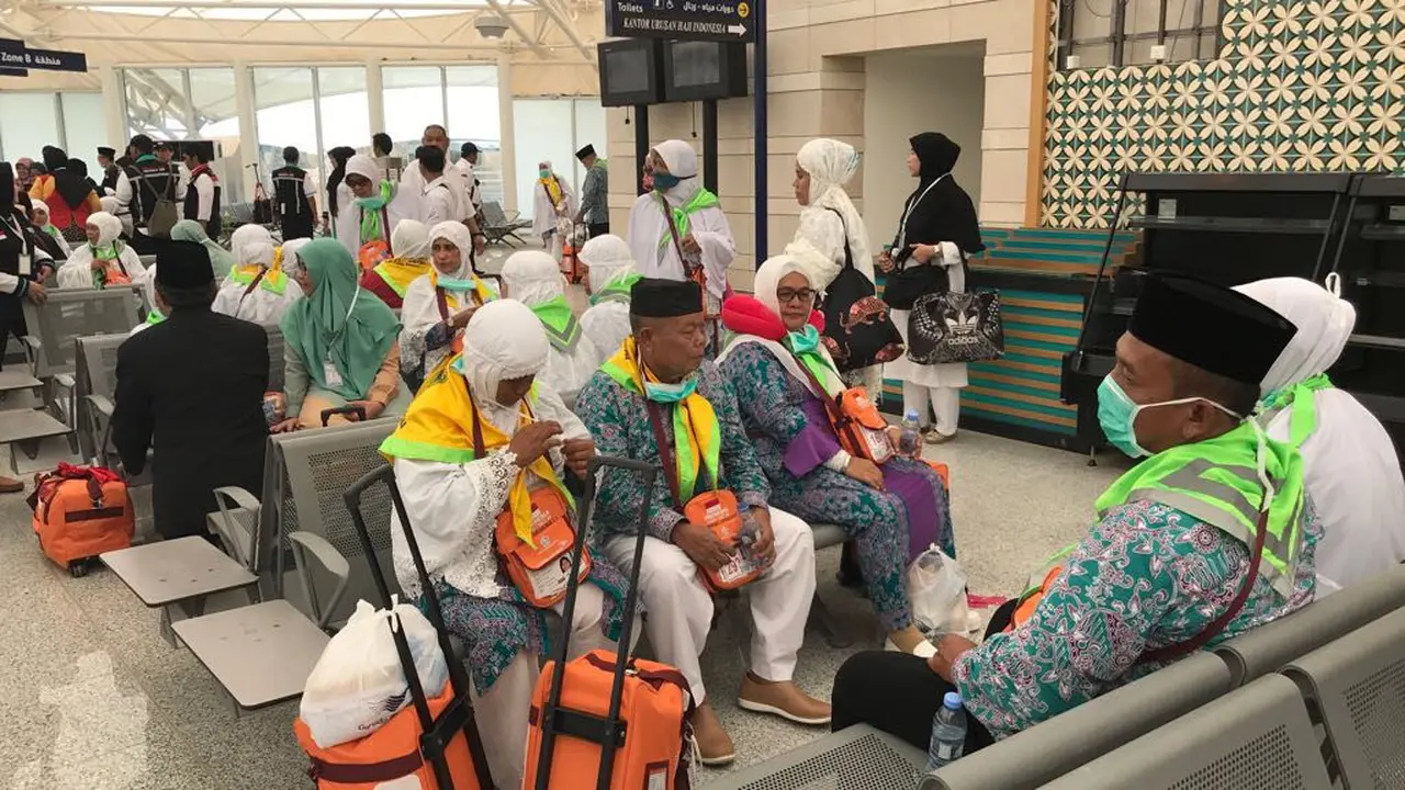 Jemaah haji tiba di Madinah