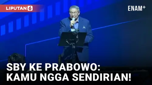VIDEO: SBY Nyanyikan Lagu Tipe-X 'Kamu Ngga Sendirian' untuk Dukung Pencapresan Prabowo