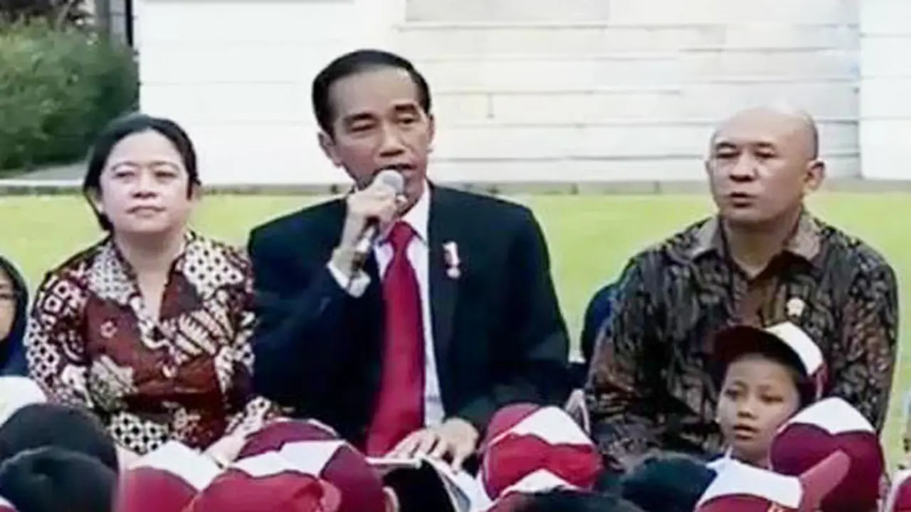 Jokowi Mendongeng