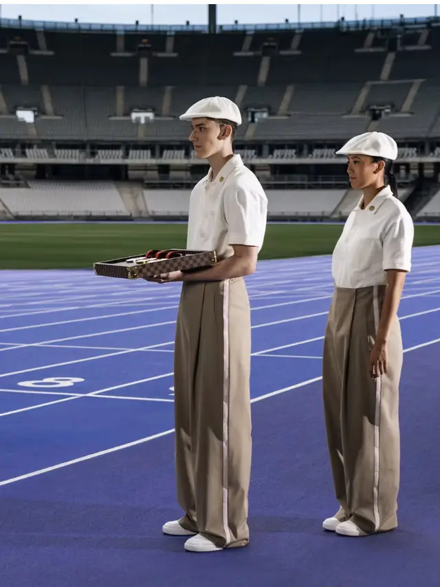 LOUIS VUITTON MERANCANG OUTFIT PEMBAWA BAKI