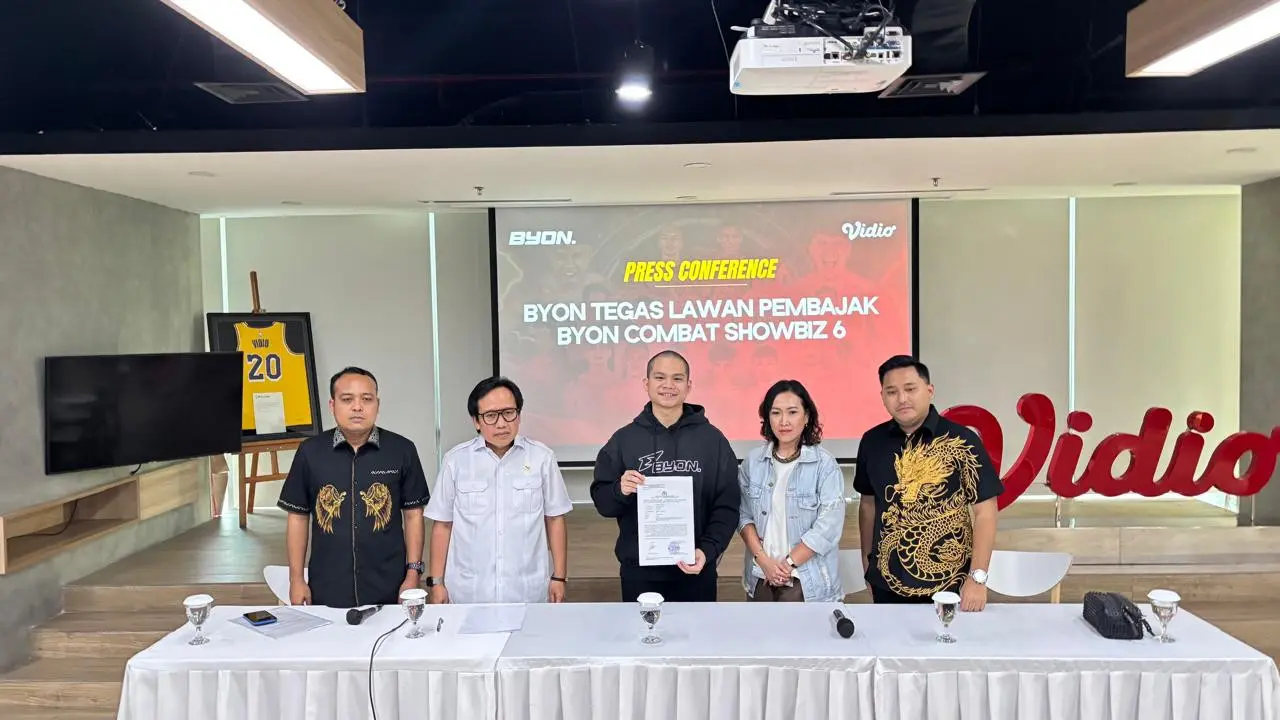Vidio dan BYON Tempuh Jalur Hukum atas Pembajakan Siaran BYON Combat Sport Showbiz Vol. 6