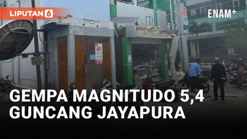 VIDEO: Jayapura Papua Diguncang Gempa Magnitudo 5,4