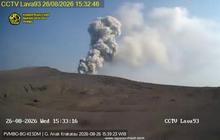 Gunung Anak Krakatau Kembali Erupsi, Kolom Abu Capai 300 Meter