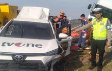 Kru tvOne yang Kecelakaan di Tol Batang-Pemalang sedang Menuju Gresik untuk Investigasi