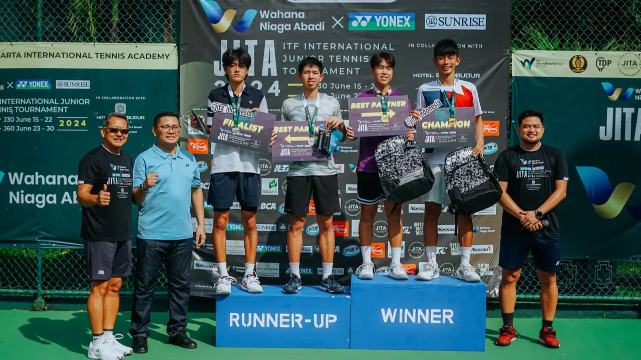 Petenis Indonesia Gagal Bendung Wakil Korea dan Chinese Taipei di Final ITF JITA Cup Series II J60