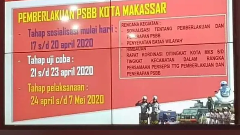 PSSB Kota Makassar siap dimulai pada 24 April 2020. (Foto: Liputan6.com/Fauzan)