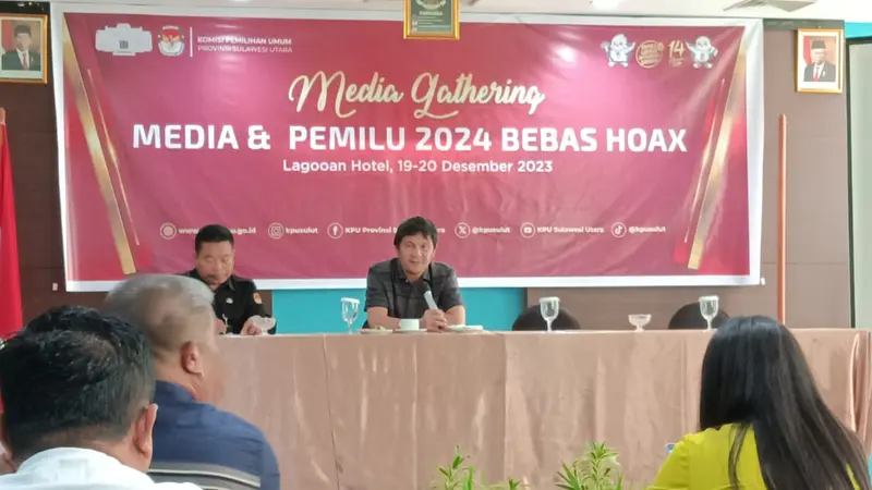 Ketua KPU Sulut Kenly Poluan.(Foto: Yoseph Ikanubun/Liputan6.com)