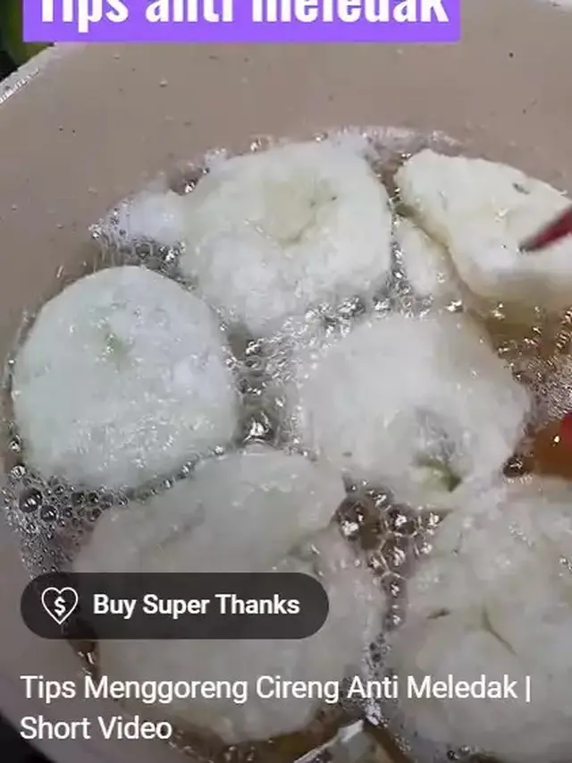 Tips Menggoreng Cireng agar Tidak Meledak