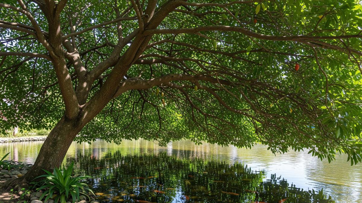 9 Pohon Buah yang Cocok Ditanam Dekat Kolam Ikan, Manfaat Ganda, Panen Melimpah