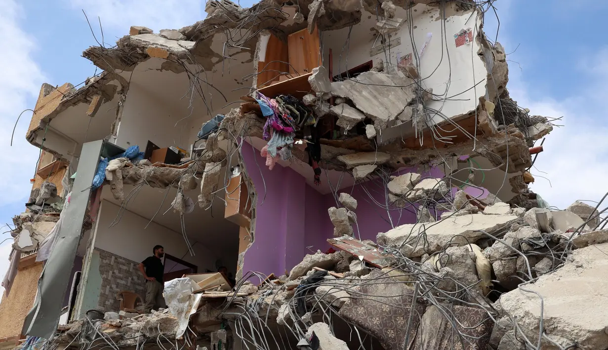 Israel kembali melancarkan serangan militer yang menyasar bangunan-bangunan yang dicurigai di kawasan Tepi Barat yang diduduki. (Zain JAAFAR/AFP)