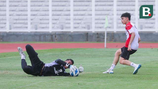 Foto: Kompaknya Baker Bersaudara Saat Sesi Latihan Timnas Indonesia U-20