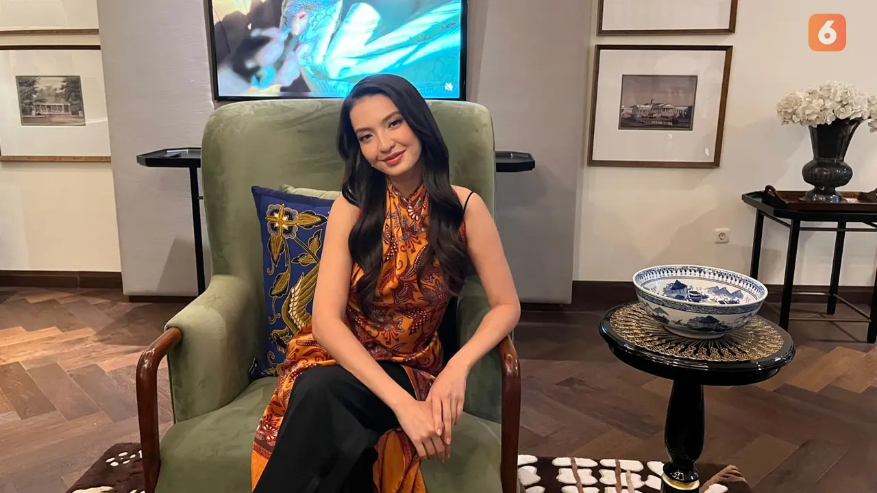 Raline Shah saat ditemui di Iwan Tirta Home