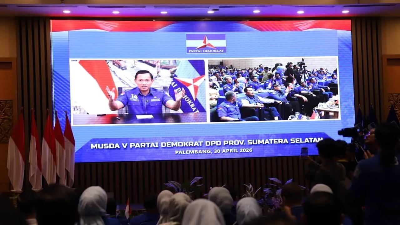 FOTO: AHY Tekankan Konsolidasi Partai Jadi Kunci Kemenangan
