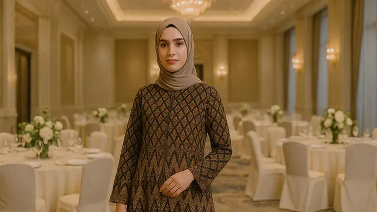 6 Model Gamis Batik Pesta Mewah, Inspirasi untuk Tampil Stylish