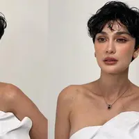 Luna Maya potong rambut pendek. (credit:instagram.com/hairbyranggayusuf)