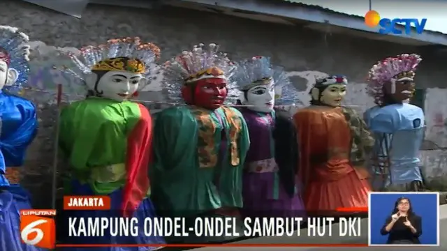 Menengok Lebih Dekat Kampung Ondel-Ondel di Kramat Pulo Jakarta