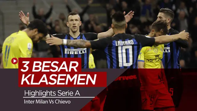 Berita Video Highlights Serie A, Inter Milan Muluskan langkah ke Liga Champions.