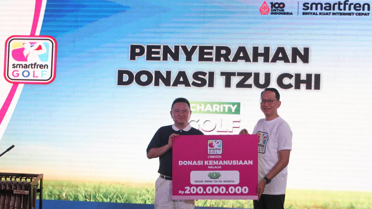 Adakan Charity Golf Tournament 2024, Smartfren Donasikan Rp200 Juta kepada Yayasan Buddha Tzu Chi Berita Viral Hari Ini Jumat 20 September 2024