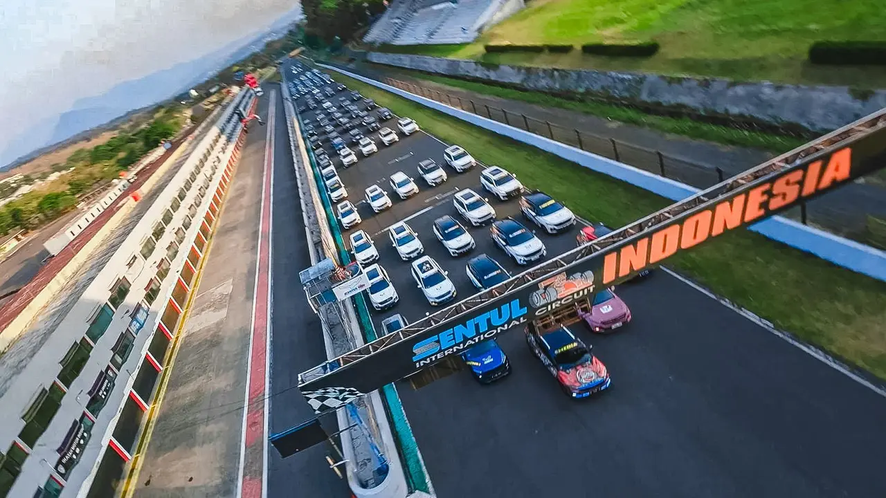 Komunitas Wuling Almaz Indonesia Rayakan di Sirkuit Sentul (ist)