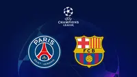 Liga Champions: PSG Vs Barcelona. (Bola.com/Dody Iryawan)