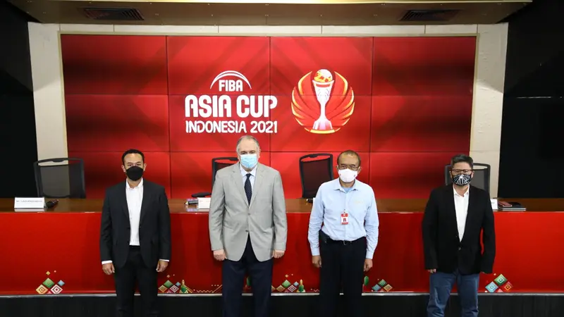 Logo Piala Asia Basket 2021 Dihiasai Corak Batik