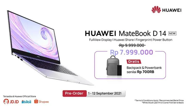 HUAWEI MateBook D14