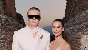 Bak Pengantin, Erling Haaland dan Kekasihnya Tampil Serasi di Dolce & Gabbana Alta Sartoria