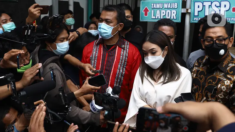 FOTO: Gisel Jadi Saksi Sidang Penyebar Video Syurnya dengan Nobu