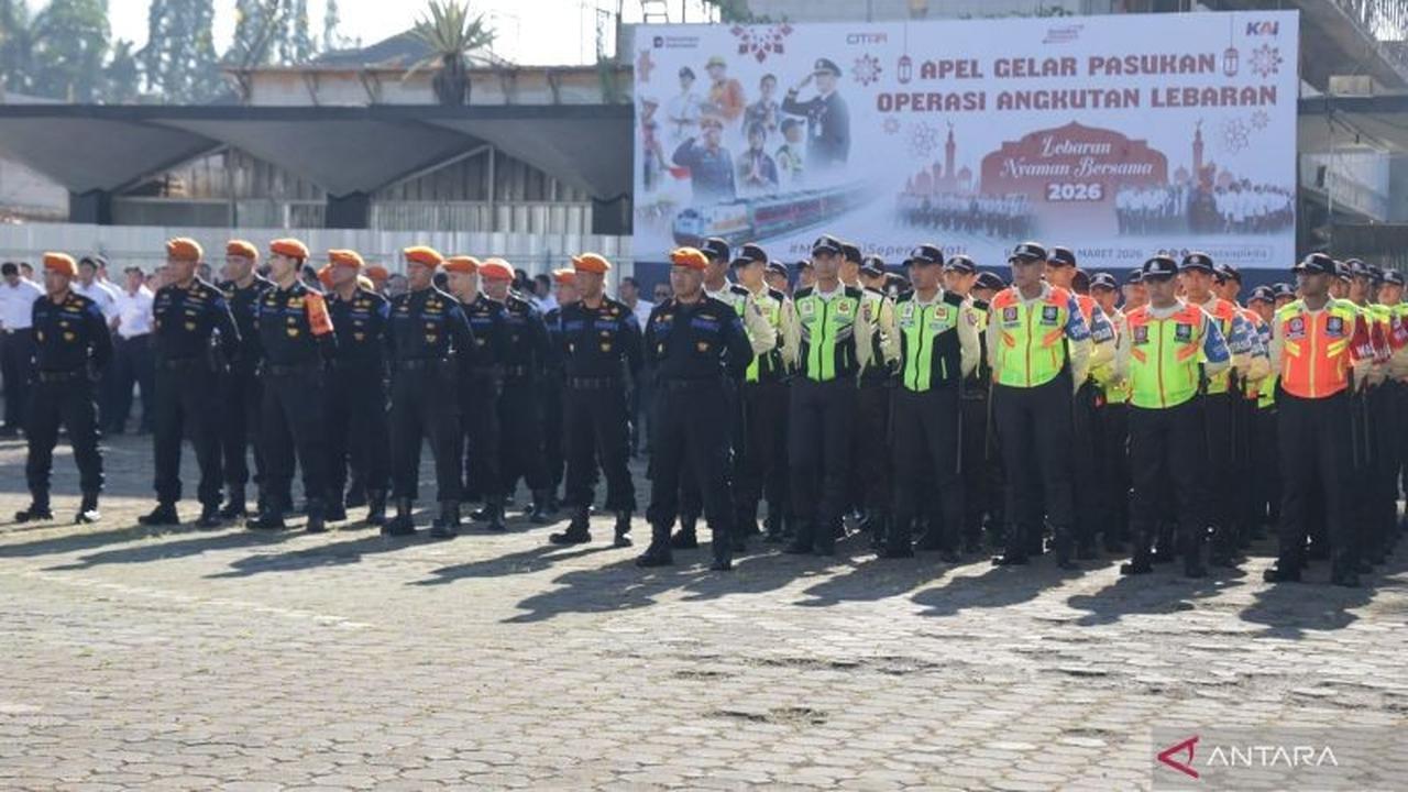 KAI Daop 2 Bandung Siapkan 778 Personel Keamanan untuk Mudik Lebaran 2026
